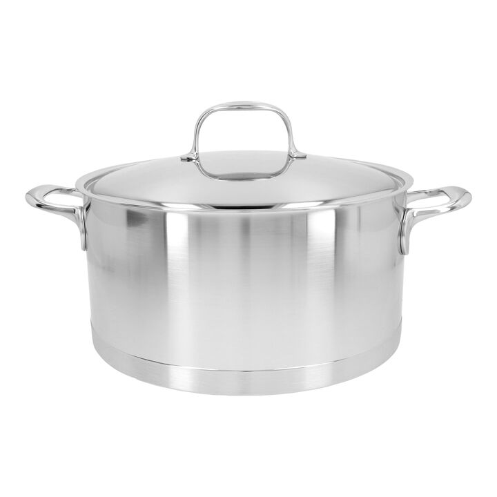 Atlantis, 8.9 qt, 18/10 Stainless Steel, Dutch Oven With Lid, large 1