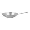 Resto 3, 36 cm, Wok fond rond, Argent, small 1