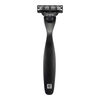 PREMIUM, Men's Facial Razor, Stainless steel | black, small 1