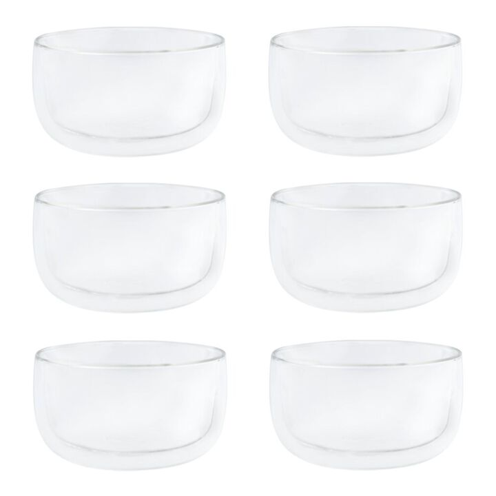 Cafe Roma, 6 Piece, Dessert glass set, large 1
