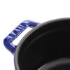 Cast Iron, 0.25 qt, Mini Round Dutch Oven, Dark Blue, small 3