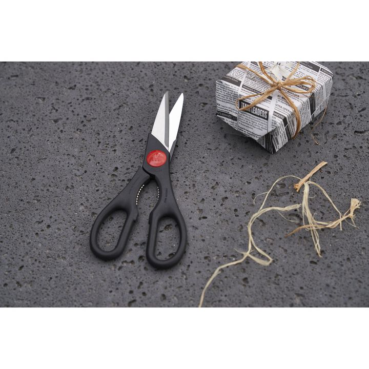 Shears & Scissors, TWIN  Kitchen Shears - Black, large 4