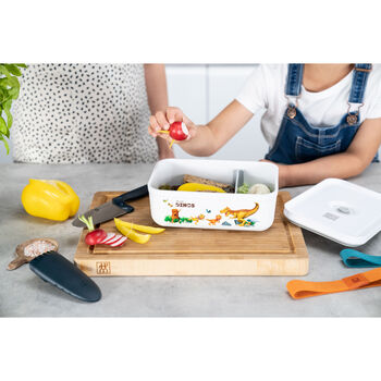 Vakumlu Yemek Taşıma Kabı, L, Plastik, Beyaz-Gri,,large 9