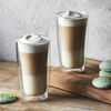Cafe Roma, 2 Piece, Latte glass set, small 2