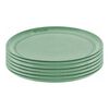 Dining Line, Lot de assiettes plates, 6-pcs. /22cm, sauge, C&eacute;ramique, small 1