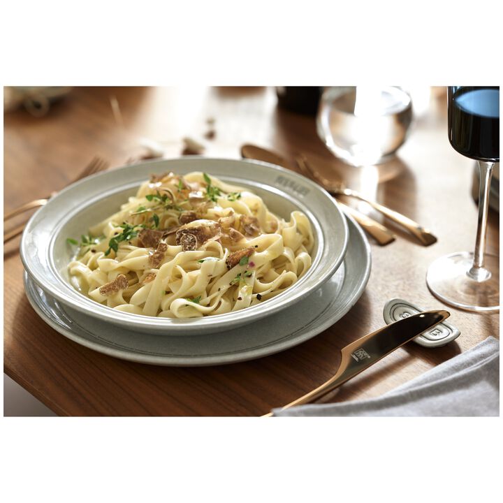Dining Line, ディーププレート 24 cm, セラミック, カンパーニュ, large 2