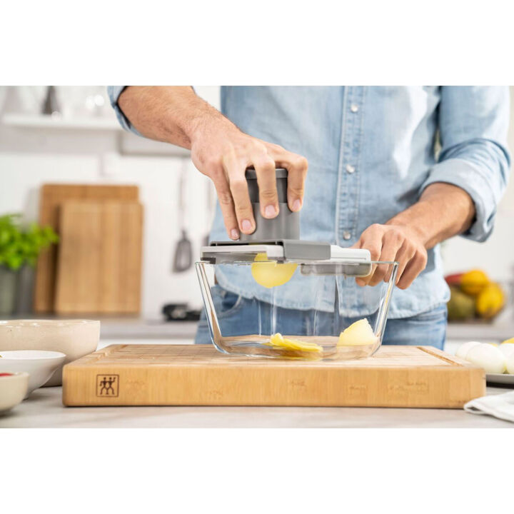 Fresh & Save, Startset med Z-Cut multirivjärn, 8-st/ M/L, Transparent/ Grå, Glas/Plast, large 2