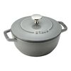 鋳物ホーロー鍋, Wa-NABE・フレンチオーブン 16 cm, 鋳鉄, small 1