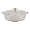 Bellamonte, Cocotte ovale - 31 cm, avorio, small 2