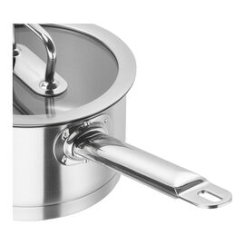 Casserole 20 cm, Inox 18/10, Argent