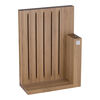 5, Ceppo di coltelli, vuoto magnetico, marrone, small 1