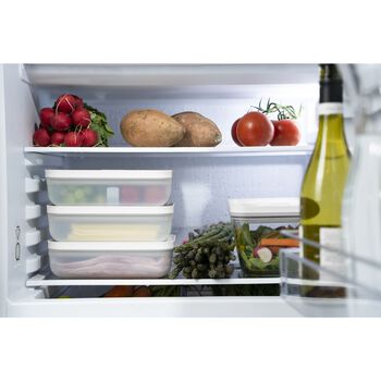 Vakumlu Yemek Taşıma Kabı, L D&uuml;z, Plastik, yarı şeffaf-Gri,,large 8