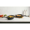 Bologna Granitium, 3 Piece aluminum Fry pan set, small 3