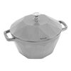 La Cocotte, 2.8 l cast iron round Cocotte diamond, graphite-grey, small 1