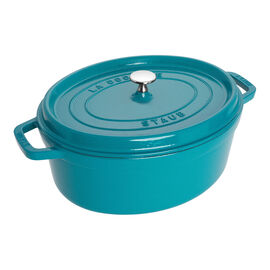 5.75 qt, Oval, Dutch Oven, Turquoise