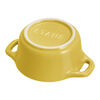 Stoneware, 3-pc, Mini Round Dutch Oven Set, Citron, small 4