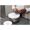 Fresh & Save BOWLS, Starterset sottovuoto, acciaio inox / M/L, 9-pz., bianco-acciaio, small 15
