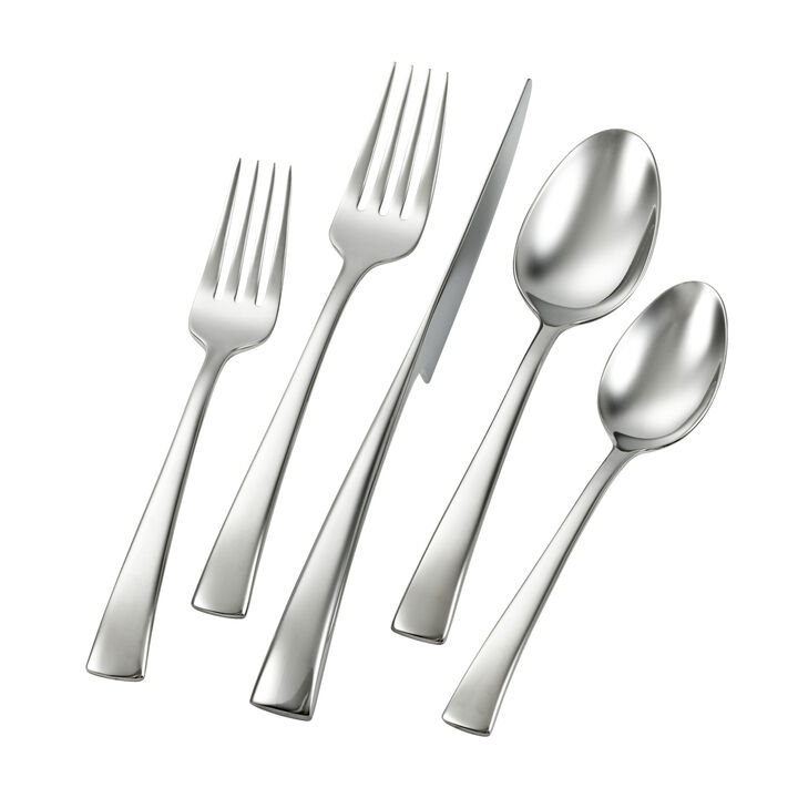 Bellasera (polished), 23-pc Flatware Set, 18/10 Stainless Steel, No-Color, large 2