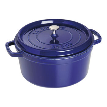 D&ouml;k&uuml;m Tencere | Koyu Mavi | 28 cm | 6,75 l | yuvarlak,,large 1