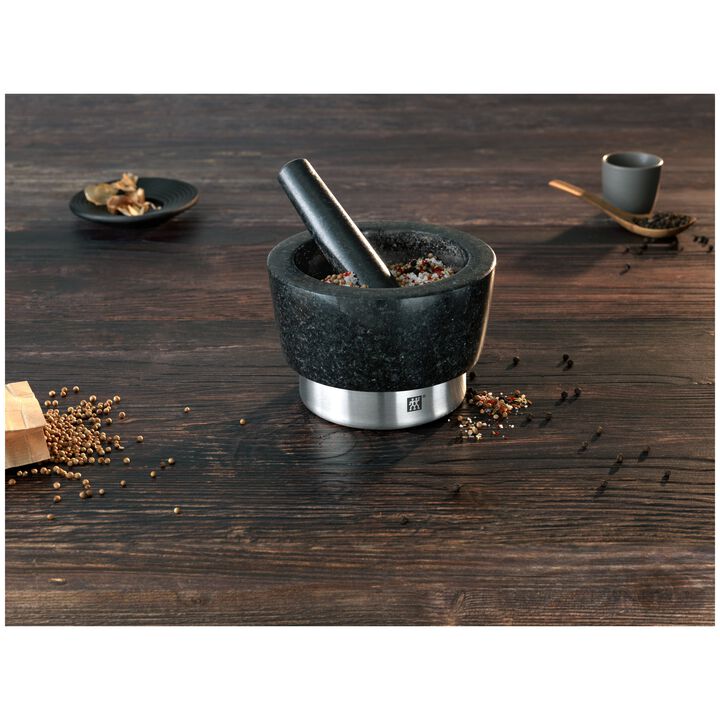 Spices, 15 cm Granite Mortar and pestle, large 2