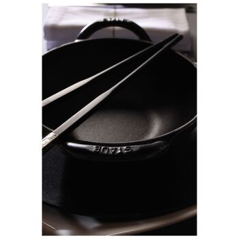 Wok Tava | d&ouml;k&uuml;m demir | Siyah | 16 cm,,large 4