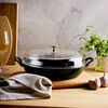 Cast Iron, 3.5 qt, Braiser With Glass Lid, Basil, small 2