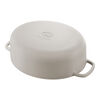 Bellamonte, Cocotte ovale - 29 cm, avorio, small 8