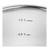 Bellasera, 1.5 l stainless steel round Sauce pan with lid, silver, small 4