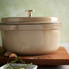 La Cocotte, 4 qt, Round, Cocotte, Sesame, small 4