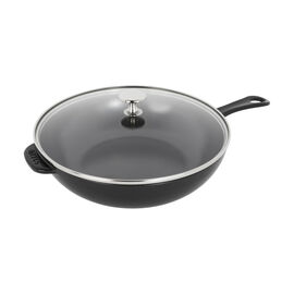 10-inch, Daily Pan With Glass Lid, Matte Black
