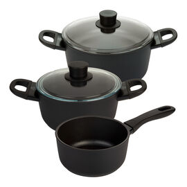 Set de casseroles 3pcs, aluminium