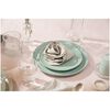 Dining Line, 20 cm ceramic round Plate flat, sage, small 4
