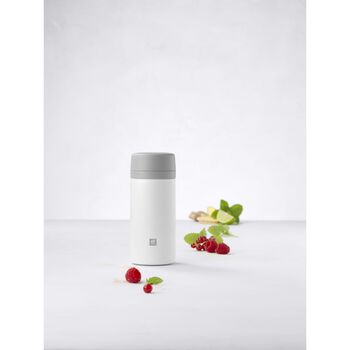 &Ccedil;ay Demlikli Matara, 420 ml, Beyaz-Gri,,large 6