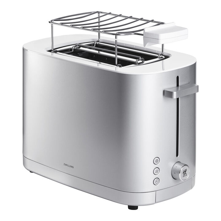 Enfinigy, Bun Warmer - Small, 2 short slots, Silver, large 2