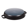 Cast Iron, 13.5-inch, Paella pan, Matte Black - Factory Second, small 2