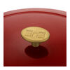 Bellamonte, Cocotte ovale - 31 cm, rosso, small 4