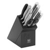 Diamond, 10-pcs, Knife block set, grey, small 2