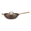 Milano, 30 cm Aluminium Wok with glass lid, small 2
