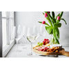Pr&eacute;dicat Glassware, 13 oz / 6-pc  Burgundy White Glass Set, small 4