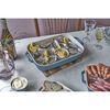 Ceramique, 4.4 l ceramic rectangular Oven dish, ancient-turquoise, small 3