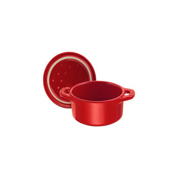 Mini D&ouml;k&uuml;m Tencere | Kiraz | 10 cm | 200 ml | yuvarlak,,large 6