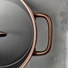 Milano, Kochtopf mit Glasdeckel 24 cm, Aluminium, small 4