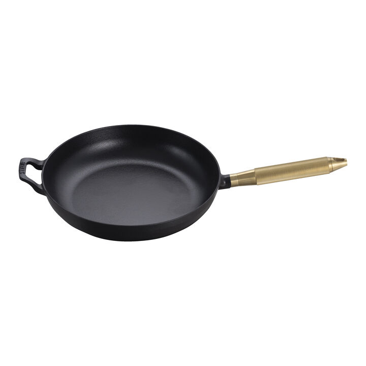 Pans, Bratpfanne Buster+Punch 28 cm, rund, Schwarz, Gusseisen, large 4