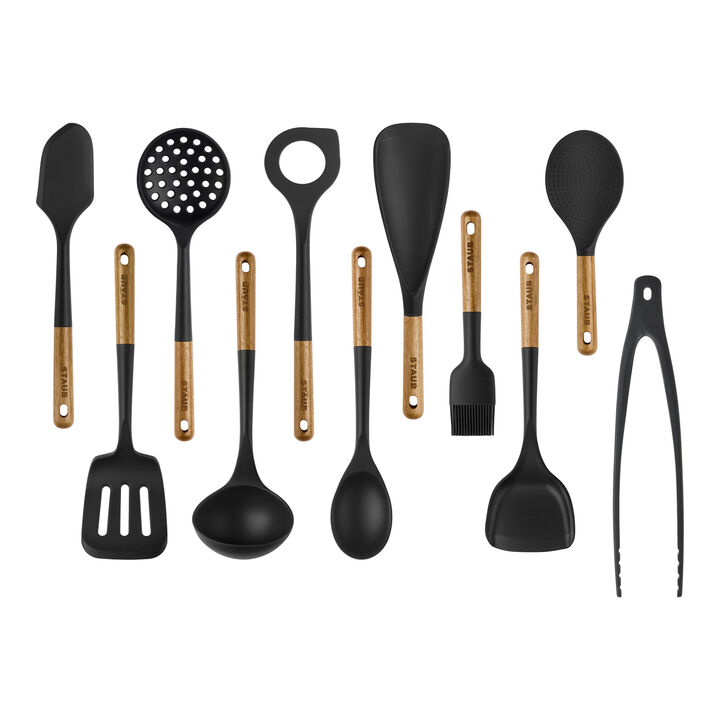 Conjunto de utensílios de cozinha, 11-pçs, Silicone, large 1