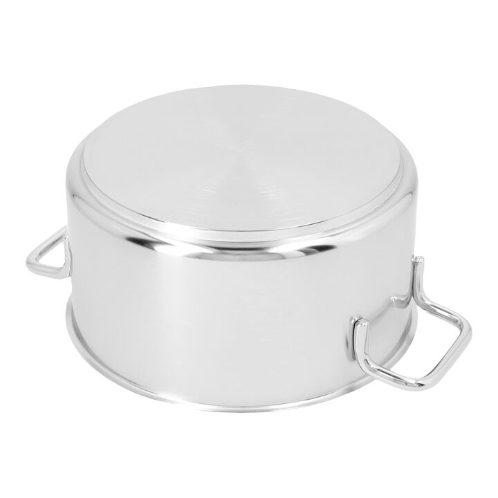 Apollo 7, Faitout avec couvercle 22 cm, Inox 18/10, large 2