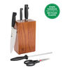 Four Star Eco, 7-pc, Upright Knife Block Set, Brown, small 1