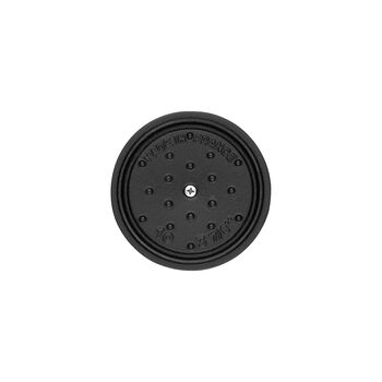 Mini D&ouml;k&uuml;m Tencere | Siyah | 10 cm | 250 ml | yuvarlak,,large 7