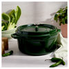 La Cocotte, Cocotte 26 cm / 5,25 l, Rund, Basilikum-Gr&oslash;n, St&oslash;bejern, small 2