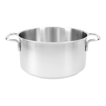 Sığ Tencere Kapaksız | 18/10 Paslanmaz &Ccedil;elik | 20 cm | Metalik Gri,,large 1