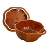 Ceramique, Cocotte zucca - 15 cm, cannella, small 2